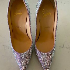 Christian Louboutin  crystal heels-Kate